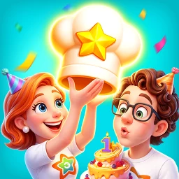 Icône de Foodstars: Merge & Cook